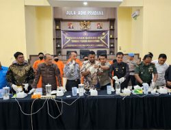 Polres Langsa Blender 3.308,75 Gram Sabu
