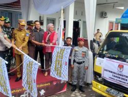 Logistik Pemilu di Kota Langsa Didistribusikan