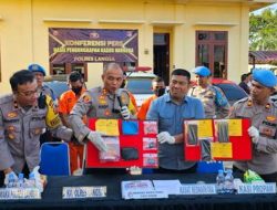 Polres Langsa Gagalkan Peredaran 1 Kg Sabu