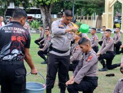 Tradisi Pembinaan Bintara Remaja Polres Sabang