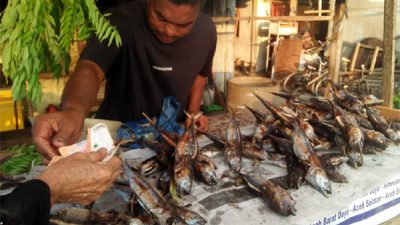 Cuma Rp10 Ribu, Ikan Tongkol Panggang Blang Oi