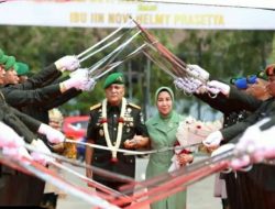 Pedang Pora Sambut Pangdam IM yang Baru