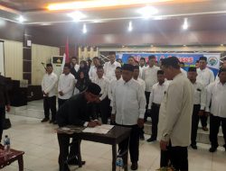 Camat Langsa Kota Lantik Tuha Peut 6 Gampong