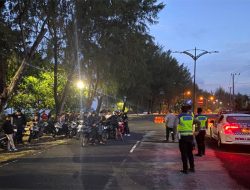 Aksi Balap Liar di Sabang Dibubarkan Polisi