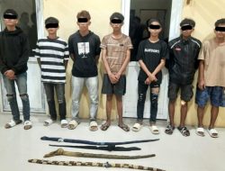 Genk Kampung Tengah Diamankan Polisi