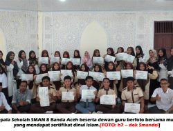 Dinul Islam SMAN 8 Banda Aceh Berakhir Sukses