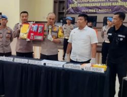 Polres Langsa Ringkus Pengedar Sabu Antar Kota