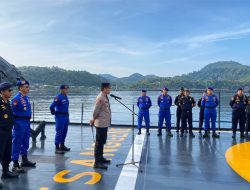 Polres Sabang Gelar Patroli Laut Bersama