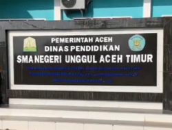 Saat Senyum Terpancar di SMAN Unggul Aceh Timur