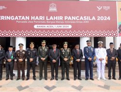 Pj Gubernur Pimpin Peringatan Harlah Pancasila