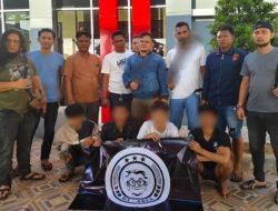 Polres Langsa Tangkap Pelajar Pelaku Tawuran