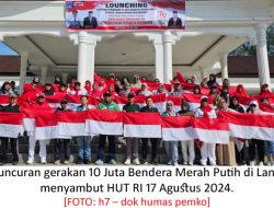 Gerakan 10 Juta Bendera Merah Putih di Langsa