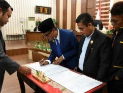 Paripurna Penyampaian Qanun Langsa APBK 2023