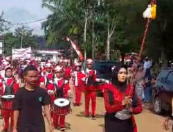 Drumband SMAN Unggul Aceh Timur Meriahkan HUT RI