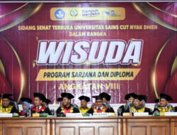 81 Lulusan USCND Langsa Angkatan VIII Diwisuda