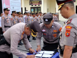 Wakapolres Aceh Tengah Resmi Berganti