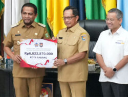 Pemko Sabang Terima Penghargaan Insentif Fiskal