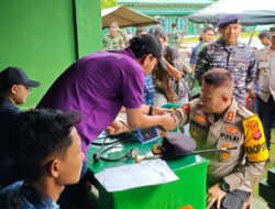 Donor Darah dalam Rangka HUT ke 79 TNI di Sabang