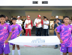 Pj Gubernur, Safrizal Kick Off Sepakbola PON