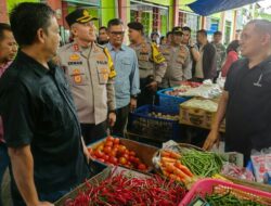 Kapolres dan Pj Walikota Sabang Sidak Pasar