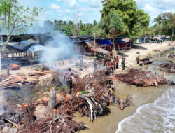 Jelang HUT TNI, Karya Bhakti TNI di Idi Rayeuk