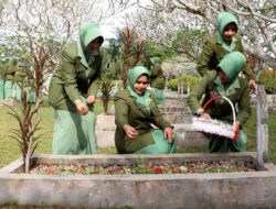 Ziarah Makam Pahlawan Jelang HUT ke 79 TNI 