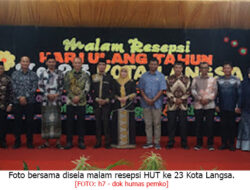 Malam Resepsi HUT Ke 23 Kota Langsa 