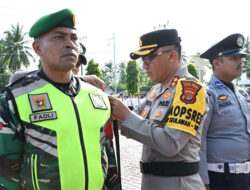 Gelar Pasukan Operasi Zebra Seulawah di Polres Aceh Timur dan Langsa