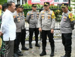 Polres Aceh Timur Pantau Rekapitulasi Suara PPK