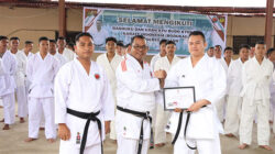 Karateka Sabang Ujian Kenaikan Sabuk Budokai