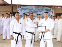 Karateka Sabang Ujian Kenaikan Sabuk Budokai