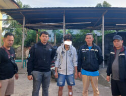 Polsek Darussalam Tangkap Buronan di Aceh Barat