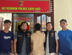 Polres Gayo Lues Tangkap Pelaku Pencurian