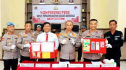 Polres Langsa Bekuk Dua Kurir Sabu