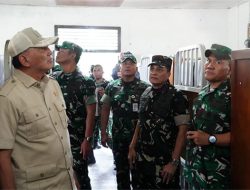 Menhan Lihat Sistem Pelatihan Militer Rindam IM