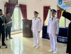 Camat Langsa Barat Lantik Dua Pj Geuchik Baru