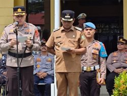 Pj Walikota dan Kapolres Sabang Pimpin Gelar Pasukan Operasi Ketupat Seulawah 2025