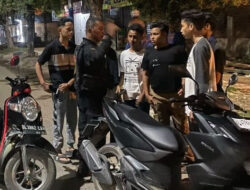 Remaja Balap Liar di Lambaro Diamankan Petugas