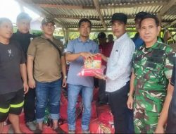 Pj Walikota Langsa Beri Bantuan Korban Kebakaran