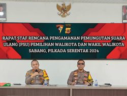 Polres Sabang Siapkan Strategi Pengamanan PSU