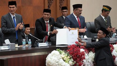 DPRA Setujui Draft Rancangan Perubahan UUPA