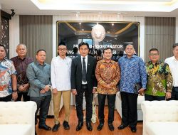 Wagub Aceh Temui Menko Kumham imipas Minta Dukungan Perpanjangan Dana Otsus