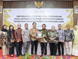 Fantastis, 13kali Berturut Sabang Raih Opini WTP