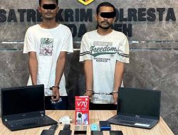 Pencuri Barang Elektronik Ditangkap Polisi