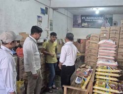 Polresta dan Bulog Lakukan Sidak Pasar Beras