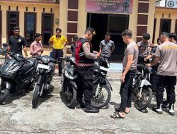 Polres Sabang Amankan Balap Liar Jelang Jumatan