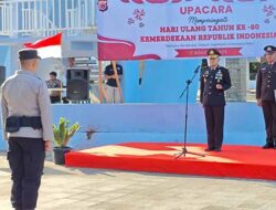 Polres Sabang Gelar HUT ke 80 RI di Tugu Nol Kilometer Indonesia