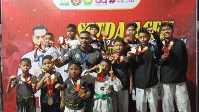 Tim Taekwondo Polresta Banda Aceh Raih 12 Medali