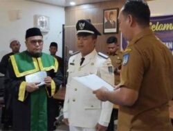 Gantikan Yundi Mauliza, Koko Hendrawansyah Jabat Pj Geuchik Timbang Langsa
