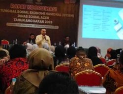 Dinsos Aceh Gelar Rakor DTSEN 2025 di Kota Langsa